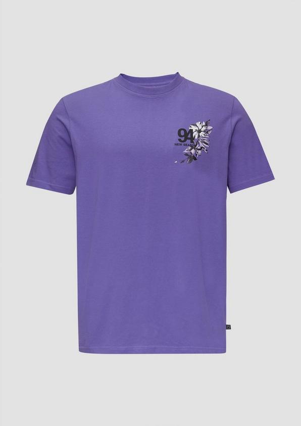 s.Oliver Baumwollshirt mit Brustprint