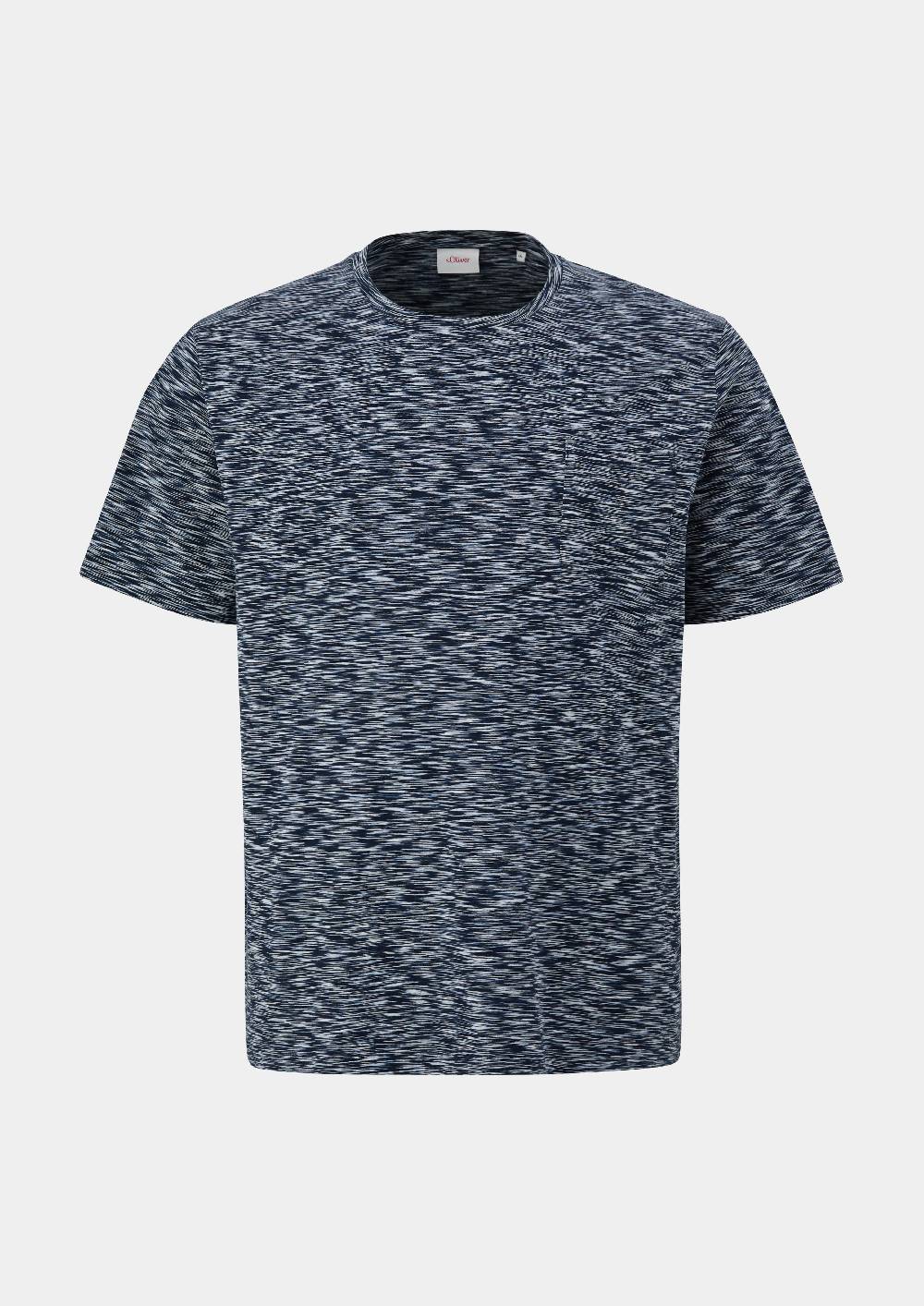 S.Oliver Baumwollshirt Mit Brusttasche