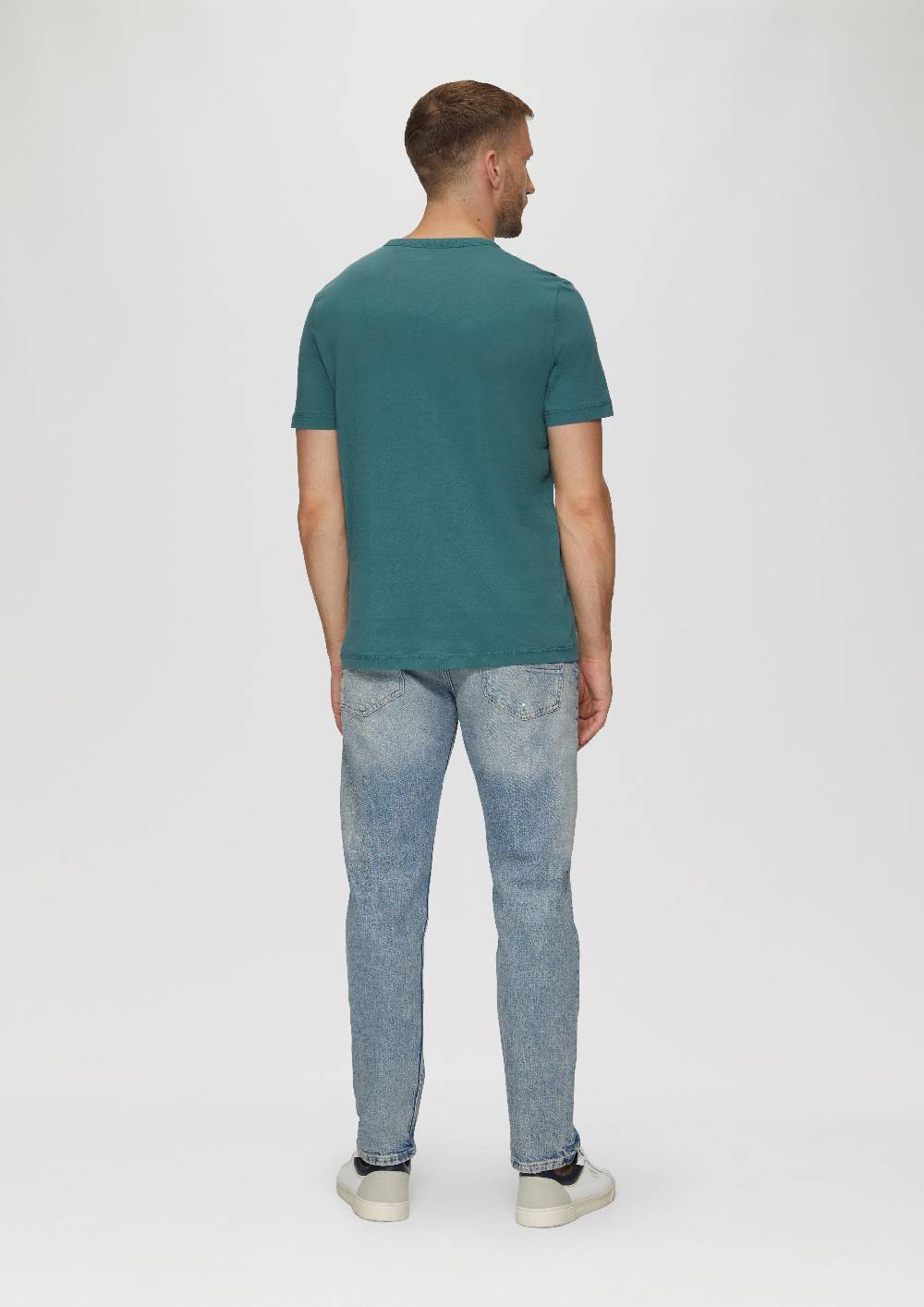 S.Oliver Baumwollshirt Mit Frontprint