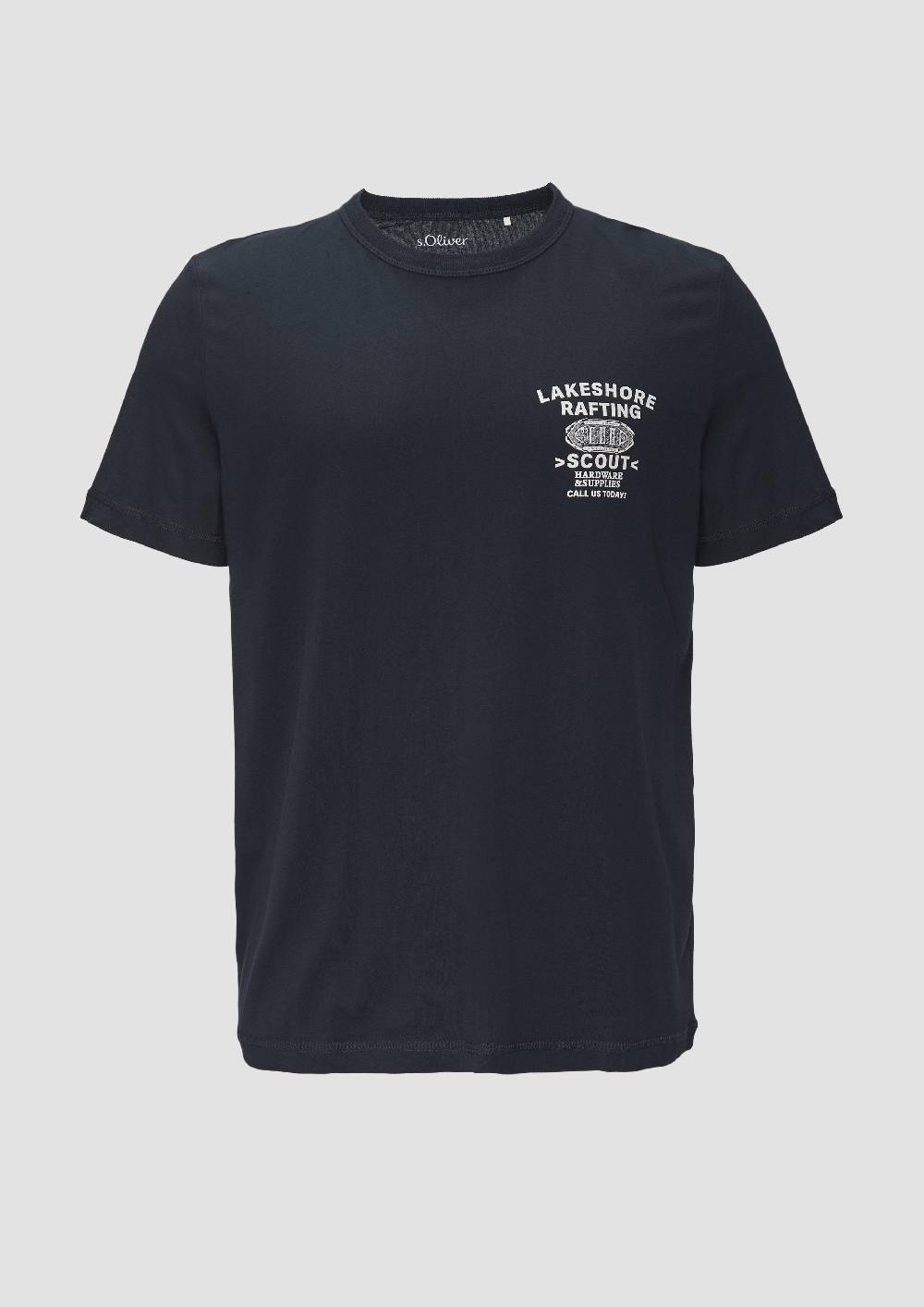 S.Oliver Baumwollshirt Mit Frontprint