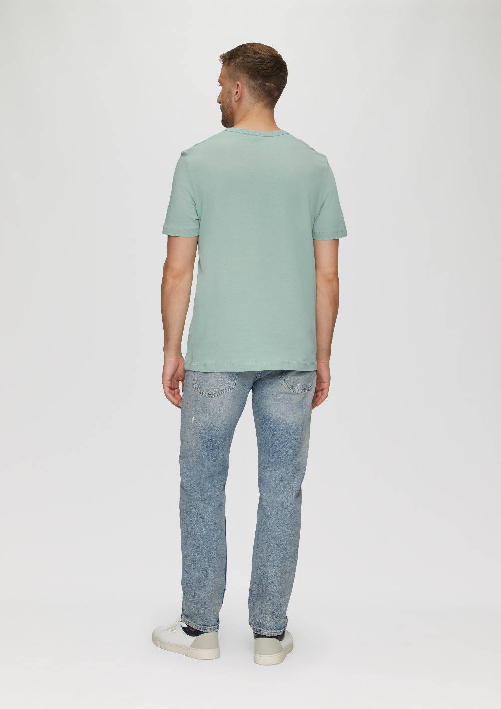 S.Oliver Baumwollshirt Mit Frontprint