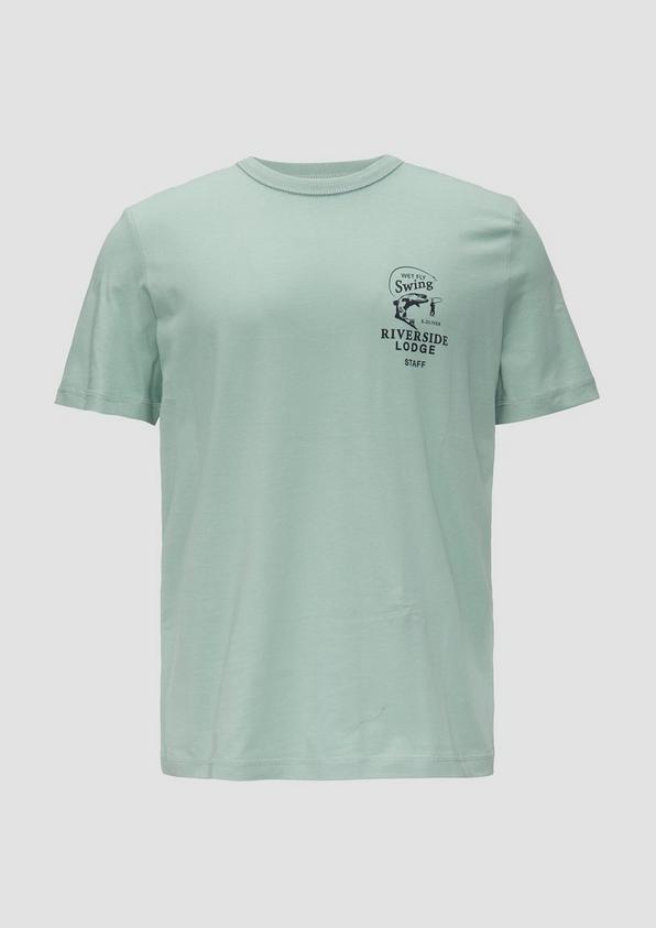 s.Oliver Baumwollshirt mit Frontprint