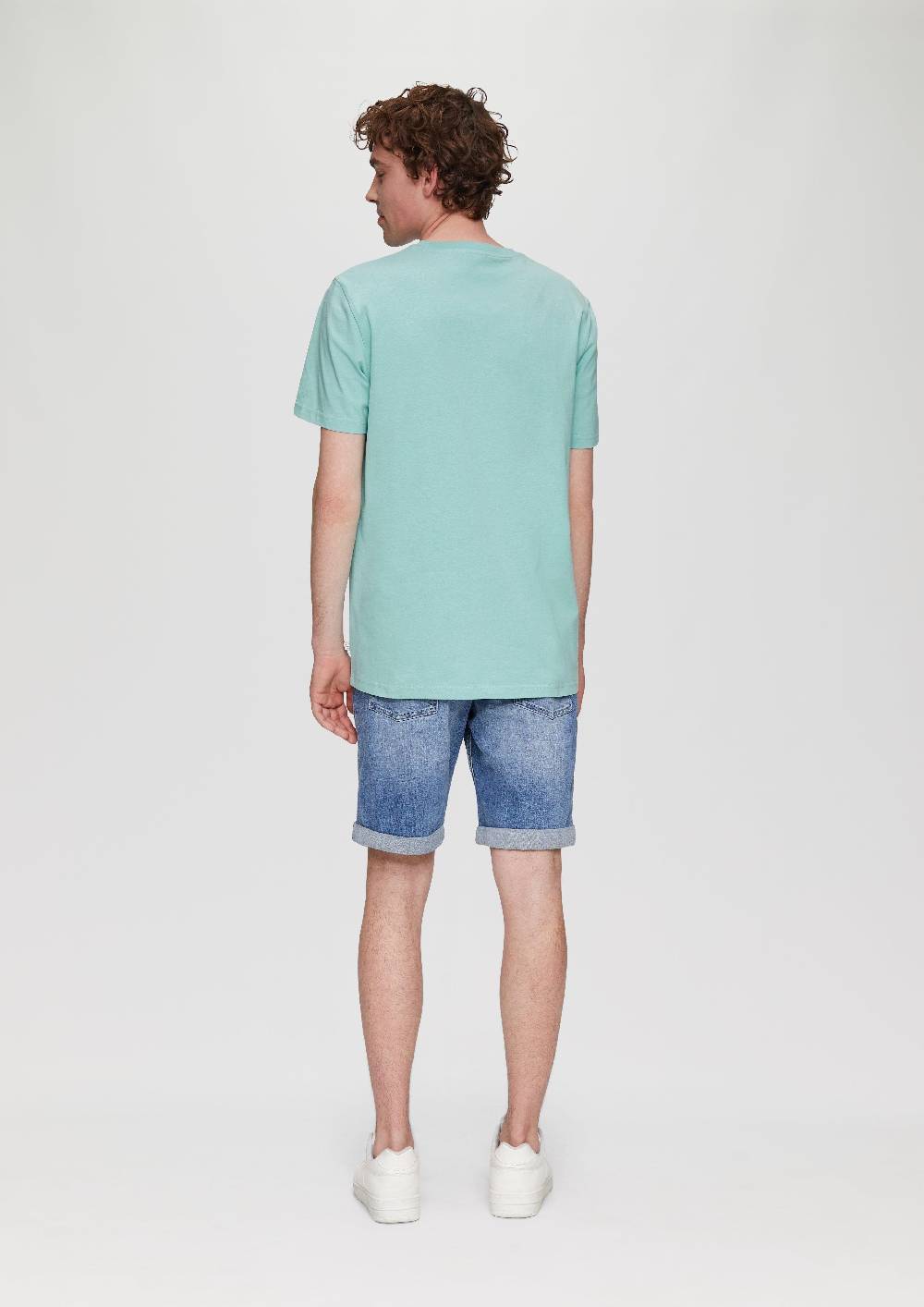 S.Oliver Baumwollshirt Mit Frontprint