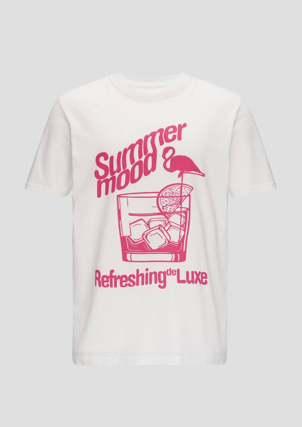 S.Oliver Baumwollshirt Mit Frontprint