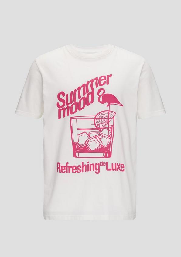 s.Oliver Baumwollshirt mit Frontprint