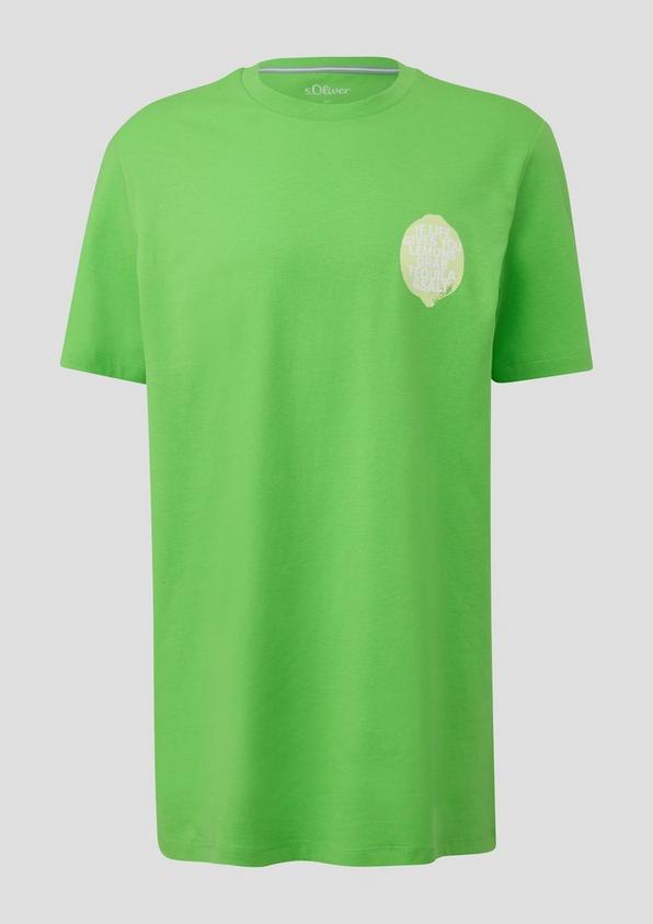 s.Oliver Baumwollshirt mit Frontprint