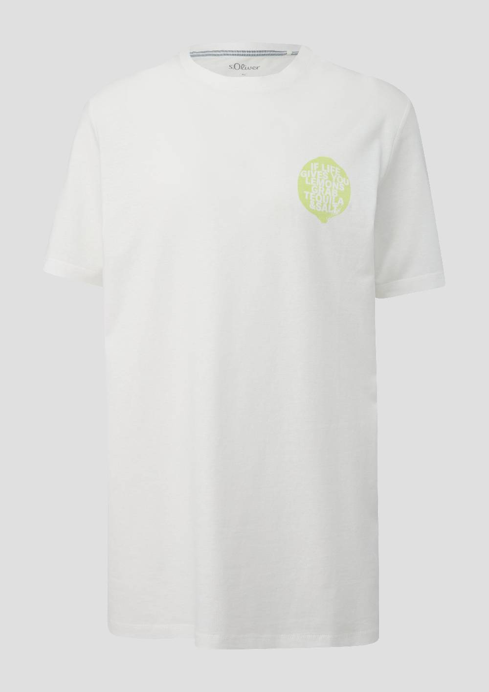 S.Oliver Baumwollshirt Mit Frontprint