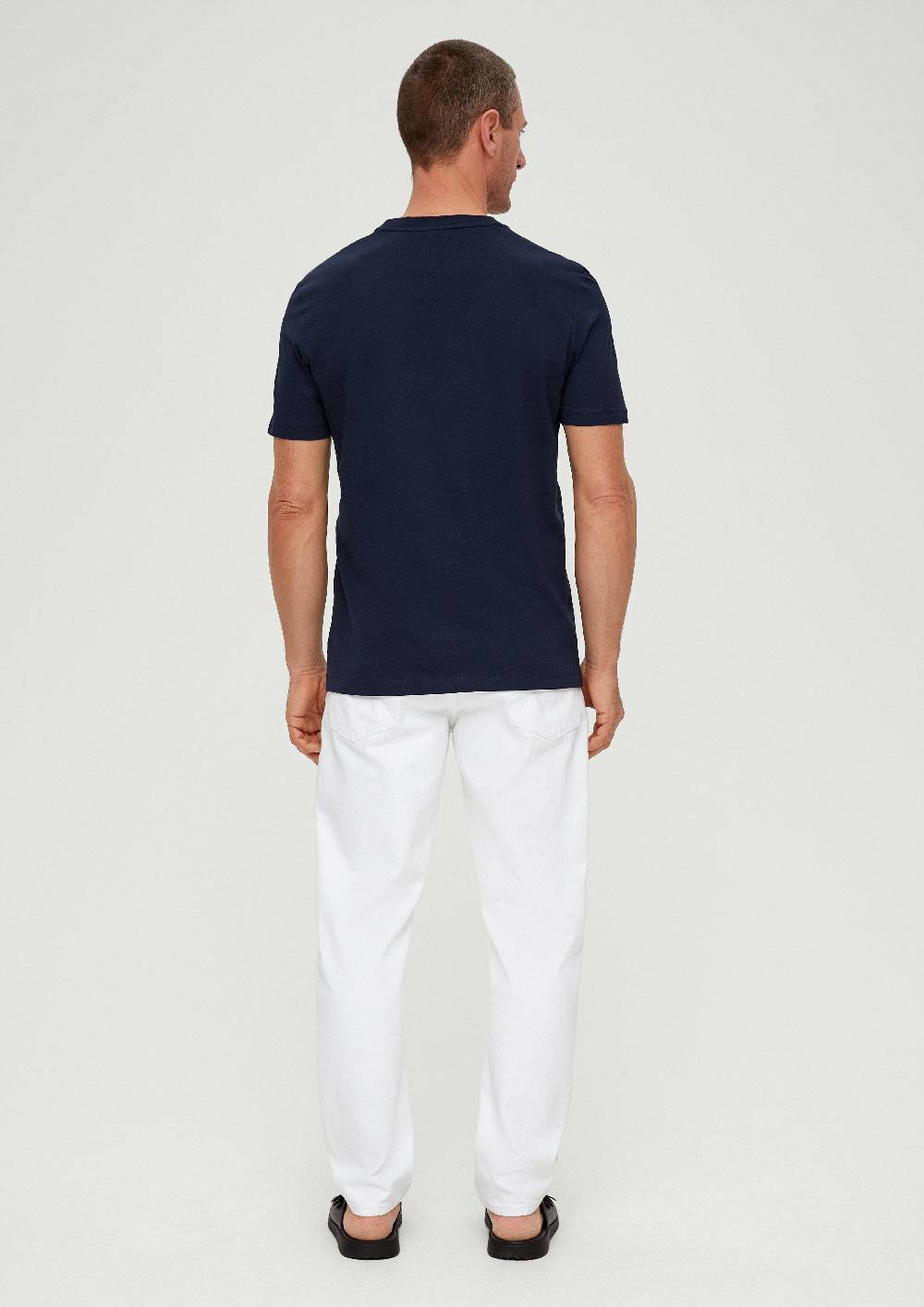 S.Oliver Baumwollshirt Mit Frontprint