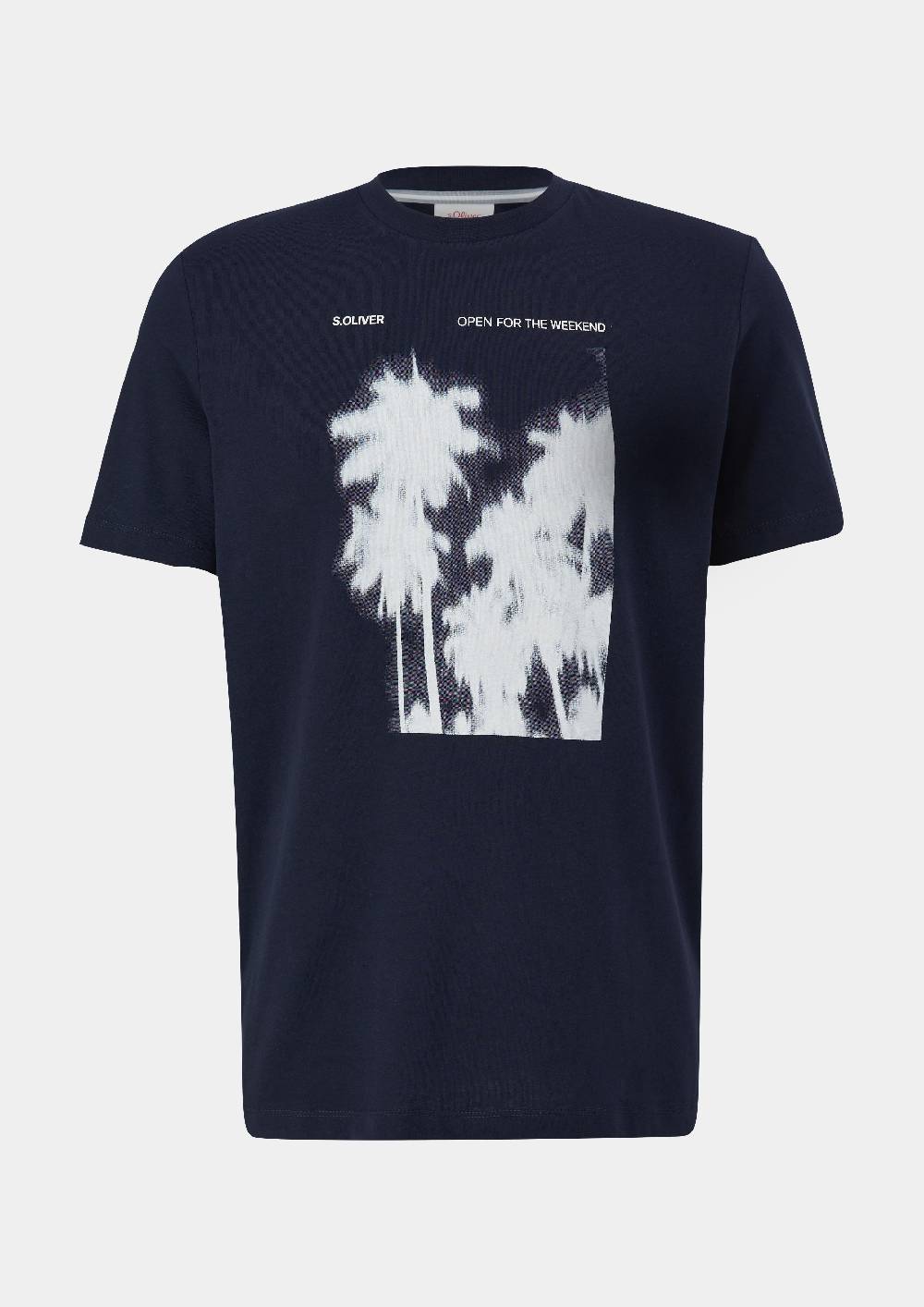 S.Oliver Baumwollshirt Mit Frontprint