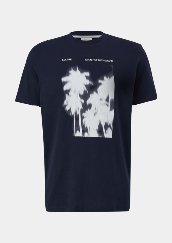 s.Oliver Baumwollshirt mit Frontprint