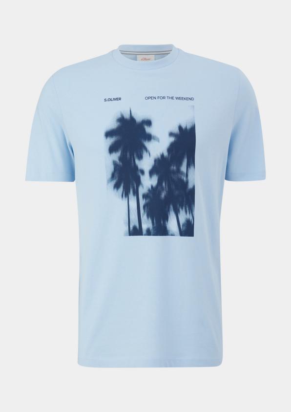 s.Oliver Baumwollshirt mit Frontprint