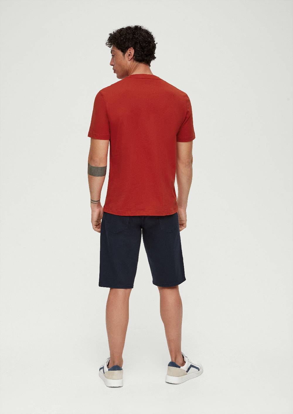 S.Oliver Baumwollshirt Mit Frontprint