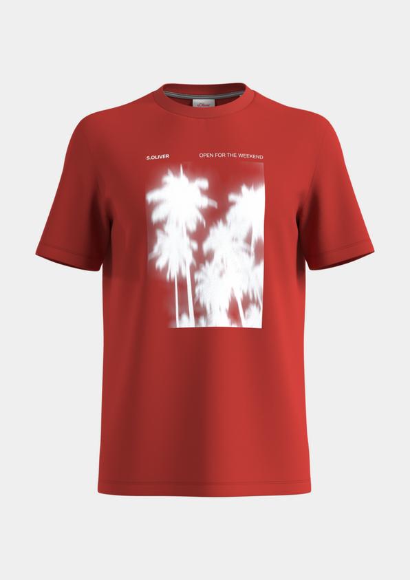 s.Oliver Baumwollshirt mit Frontprint