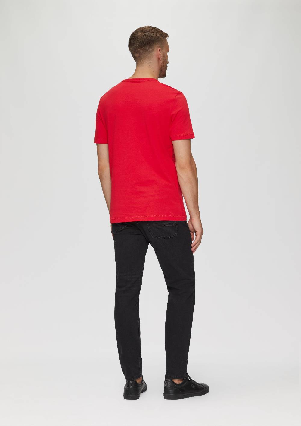 S.Oliver Baumwollshirt Mit Frontprint