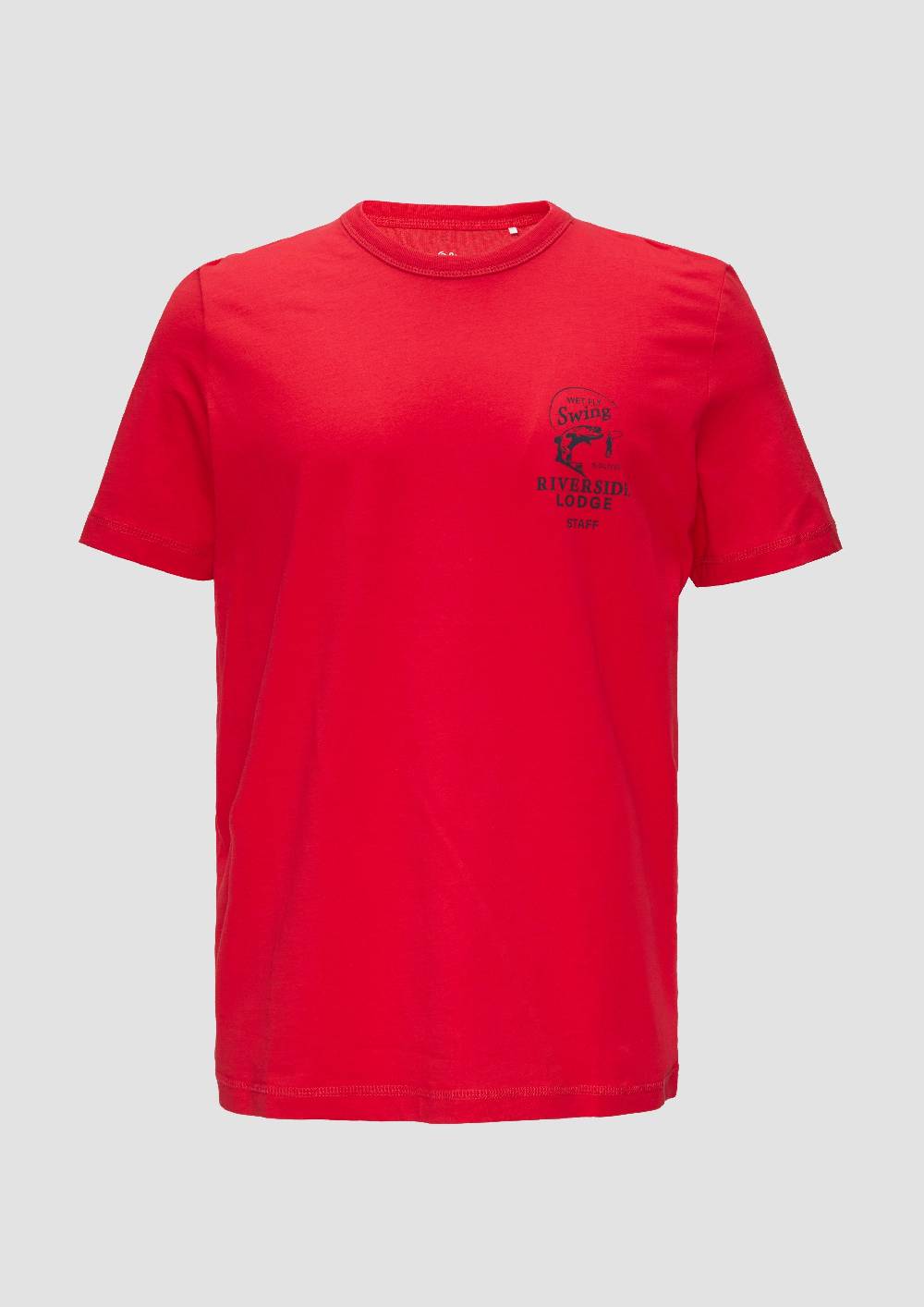 S.Oliver Baumwollshirt Mit Frontprint