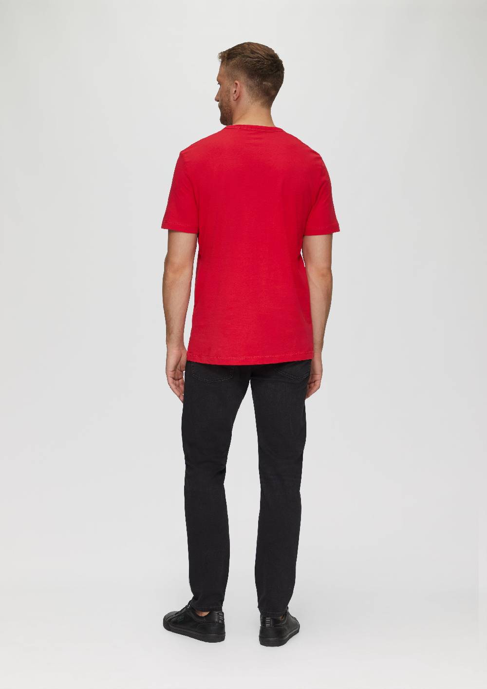 S.Oliver Baumwollshirt Mit Frontprint