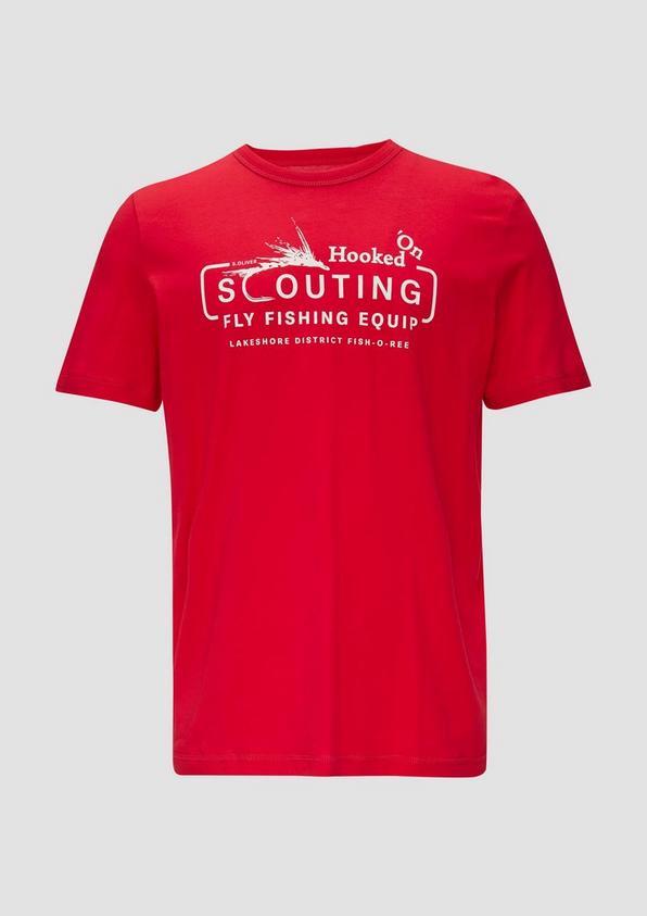 s.Oliver Baumwollshirt mit Frontprint