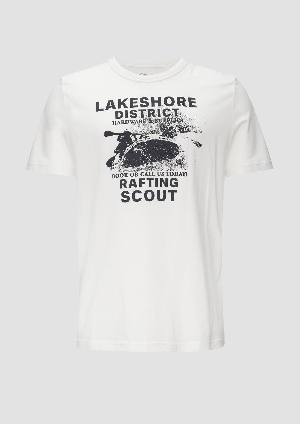 S.Oliver Baumwollshirt Mit Frontprint