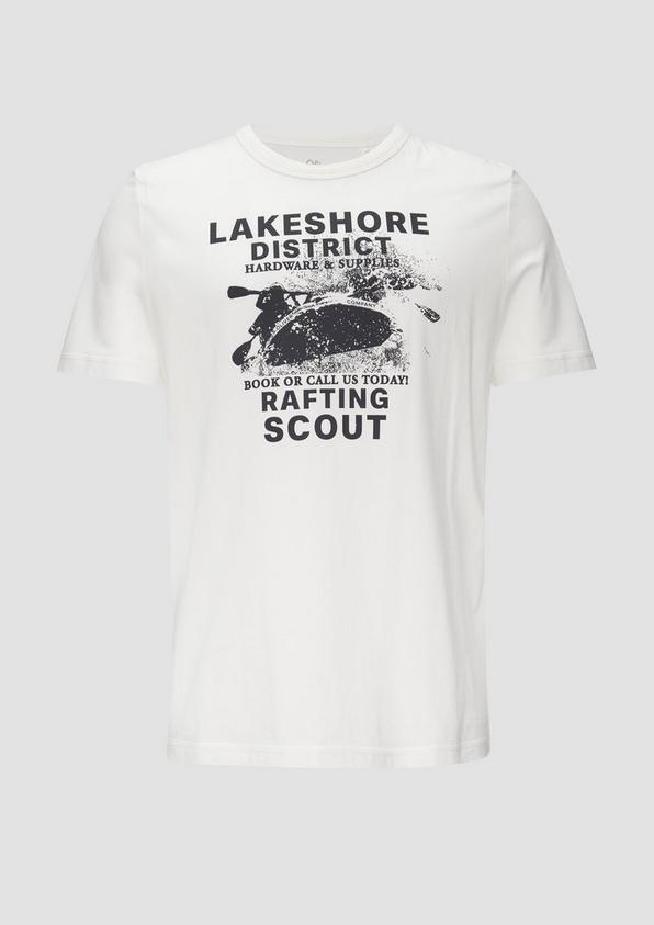 s.Oliver Baumwollshirt mit Frontprint