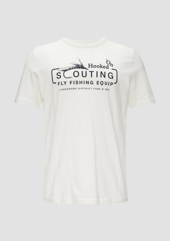s.Oliver Baumwollshirt mit Frontprint