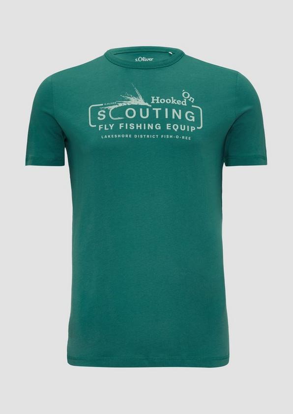 s.Oliver Baumwollshirt mit Frontprint