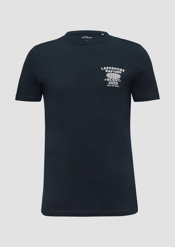 s.Oliver Baumwollshirt mit Frontprint