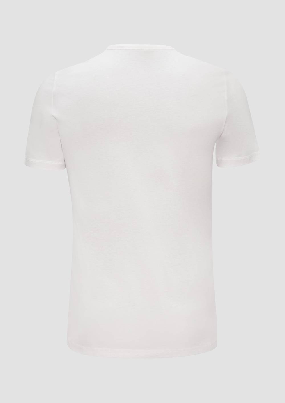 S.Oliver Baumwollshirt Mit Frontprint