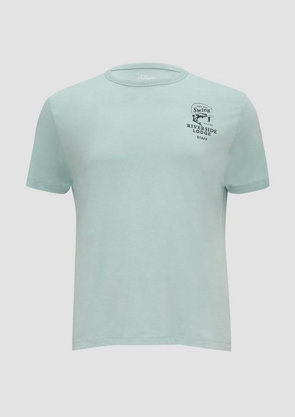 s.Oliver Baumwollshirt mit Frontprint