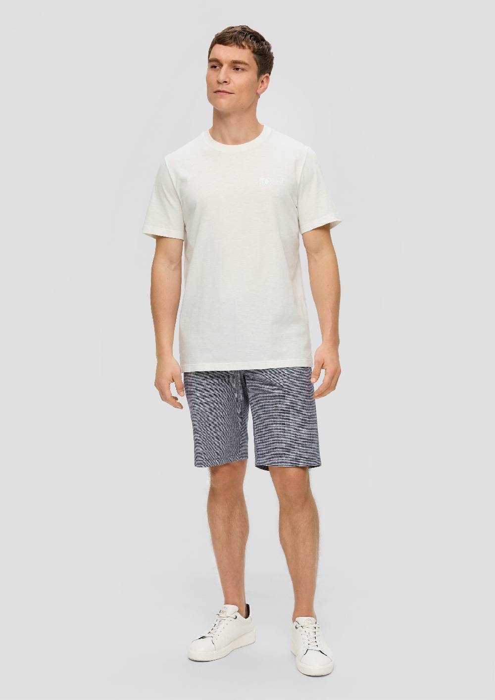 S.Oliver Baumwollshirt Mit Logo-Print