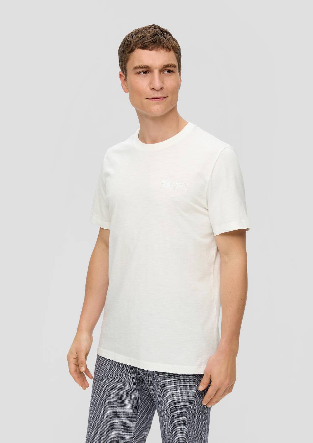 S.Oliver Baumwollshirt Mit Logo-Print