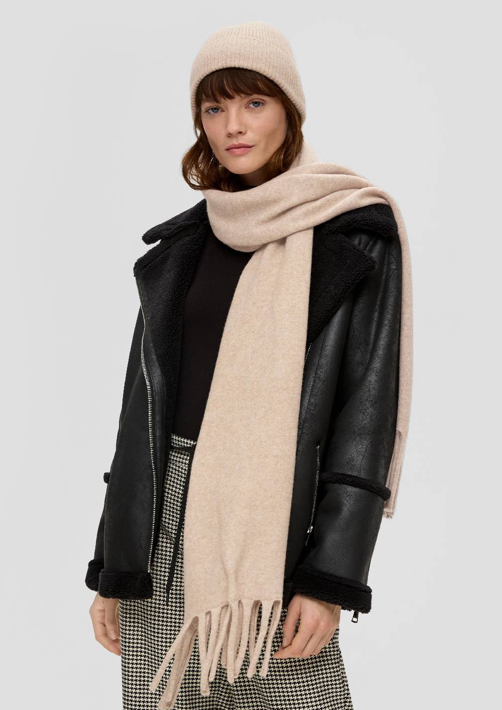 S.Oliver Beanie Aus Baumwollmix