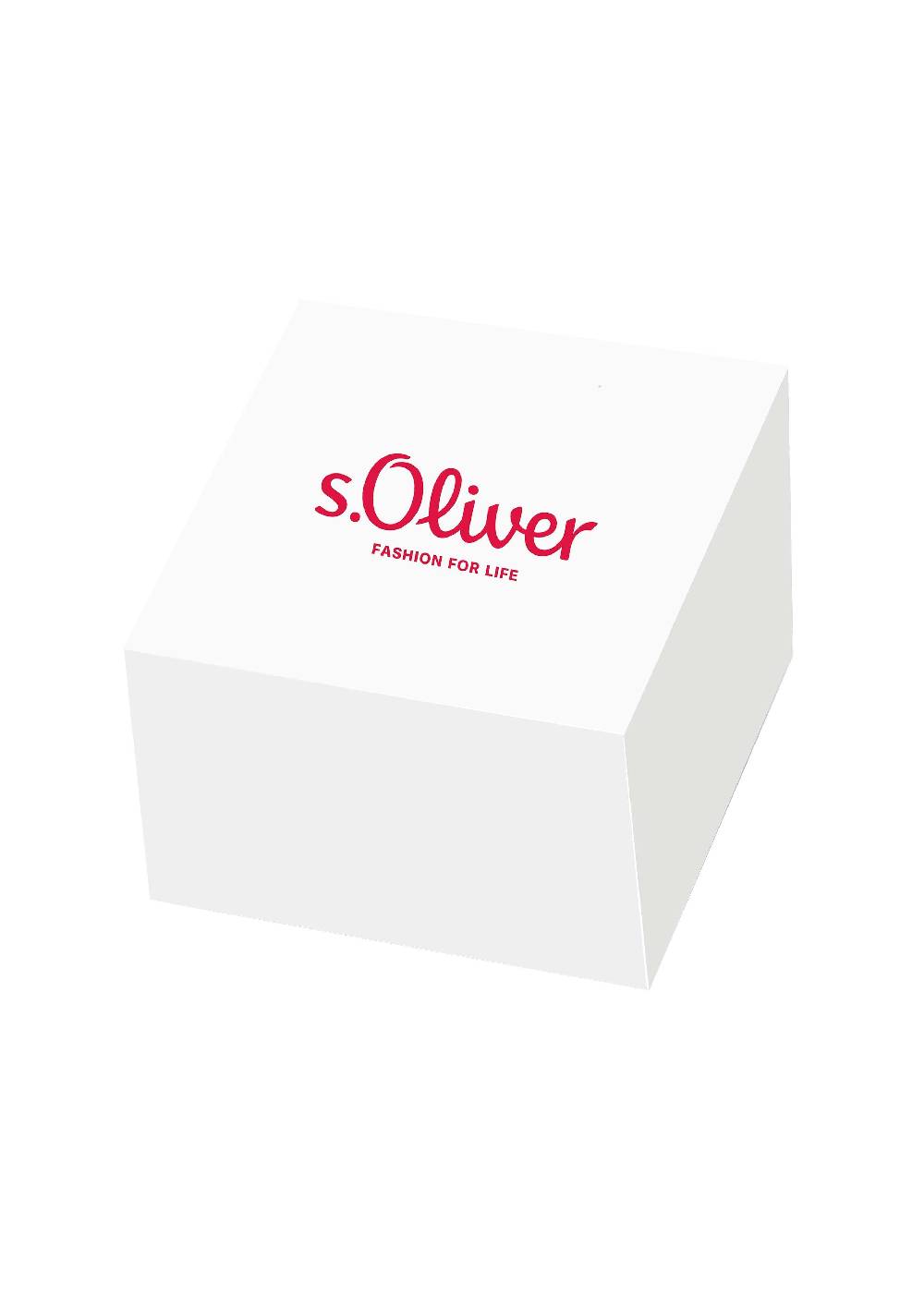 S.Oliver Beige Armbanduhr Mit Textilband