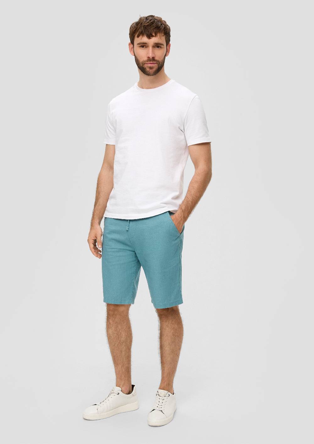 S.Oliver Bermuda Aus Leinenmix