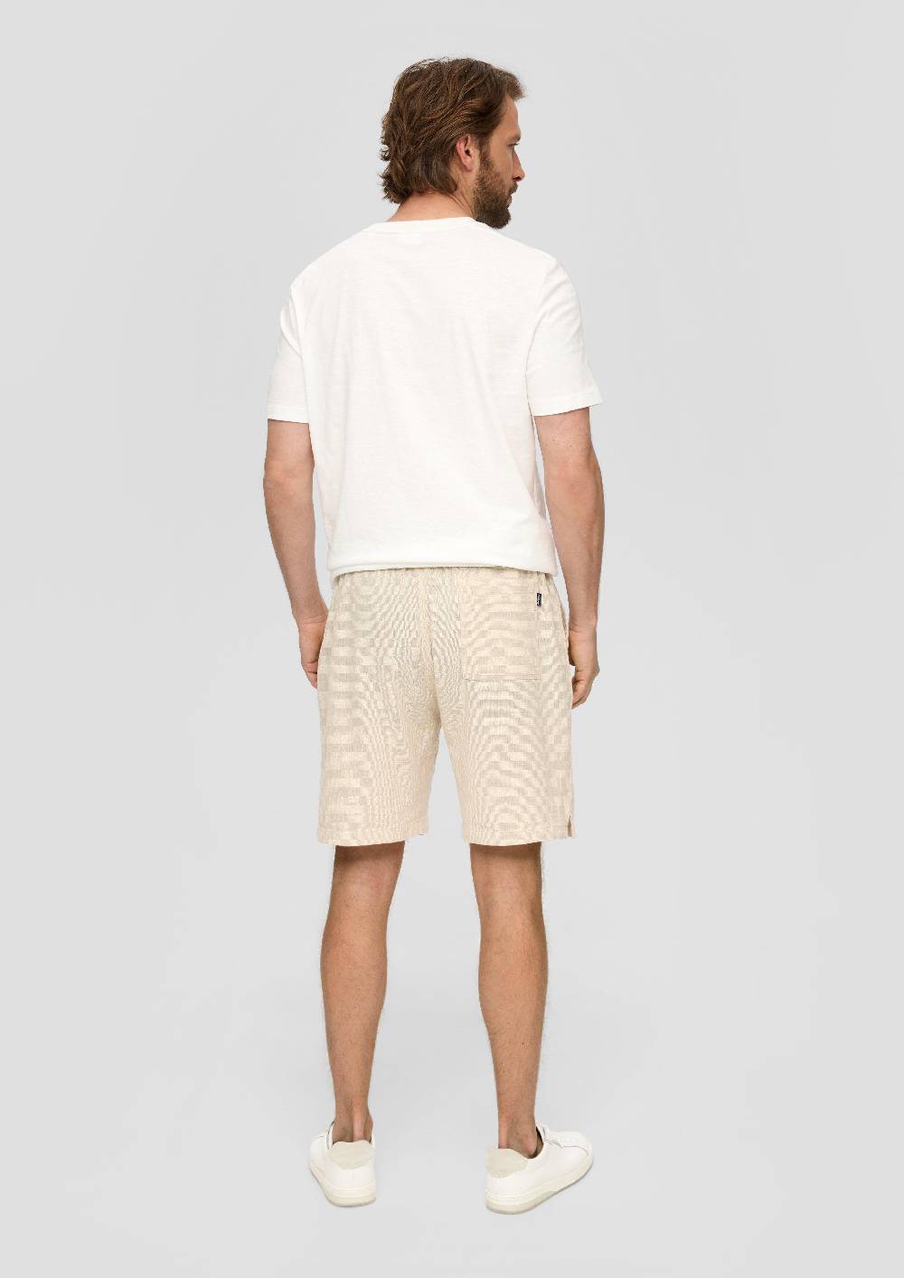 S.Oliver Bermuda Aus Leinenmix Mit Tunnelzug