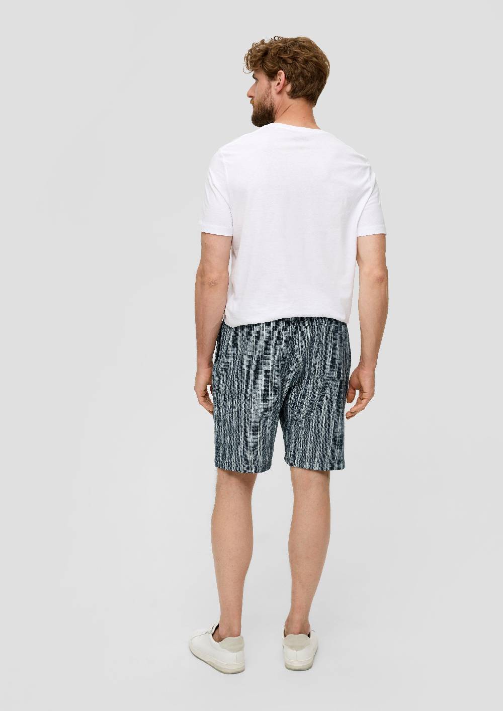 S.Oliver Bermuda Aus Leinenmix Mit Tunnelzug