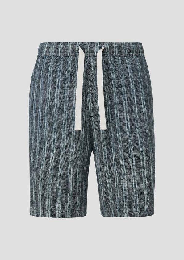 s.Oliver Bermuda aus Leinenmix mit Tunnelzug