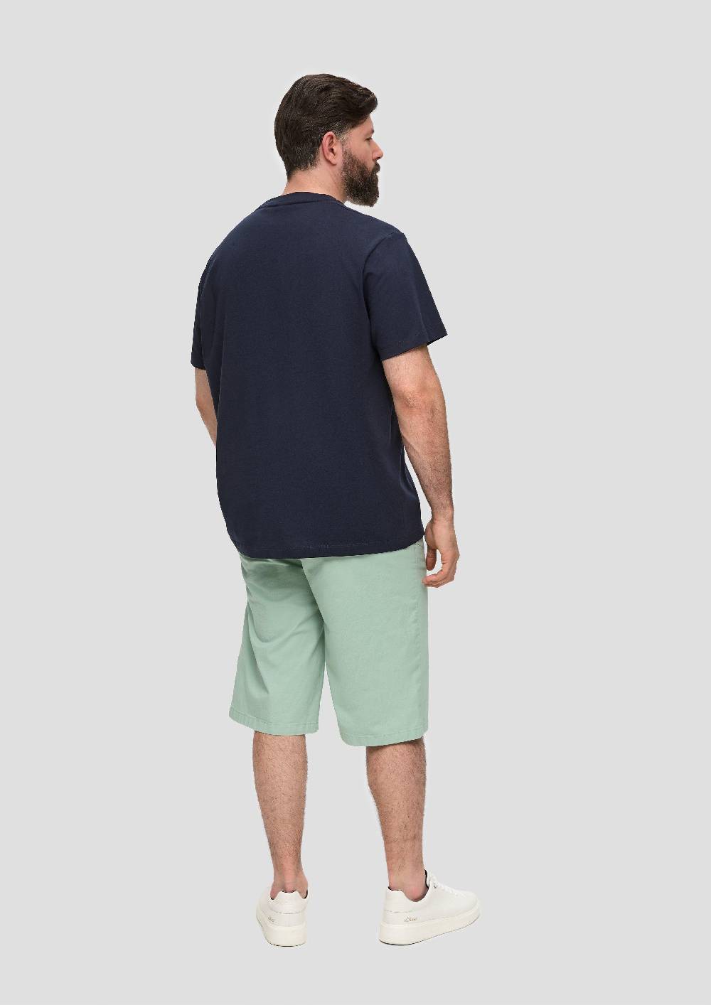 S.Oliver Bermuda-Hose Mit Gürtelschlaufen