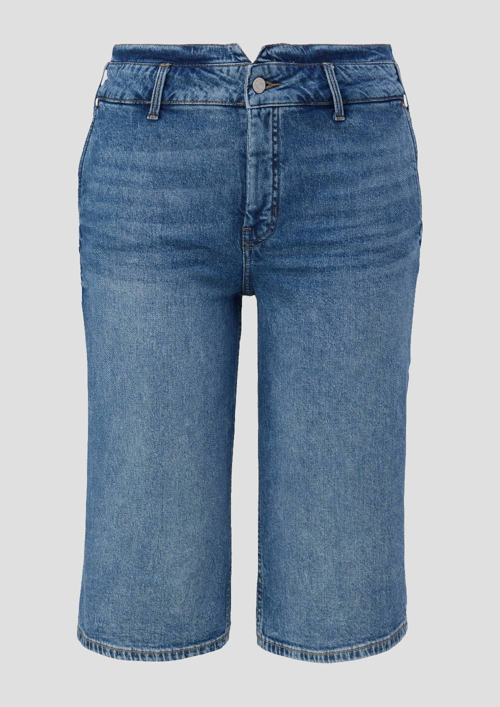 S.Oliver Bermuda-Jeans / Mid Rise / Slim Leg