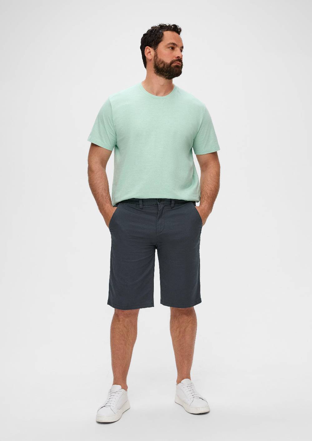 S.Oliver Bermuda Mit Straight Leg