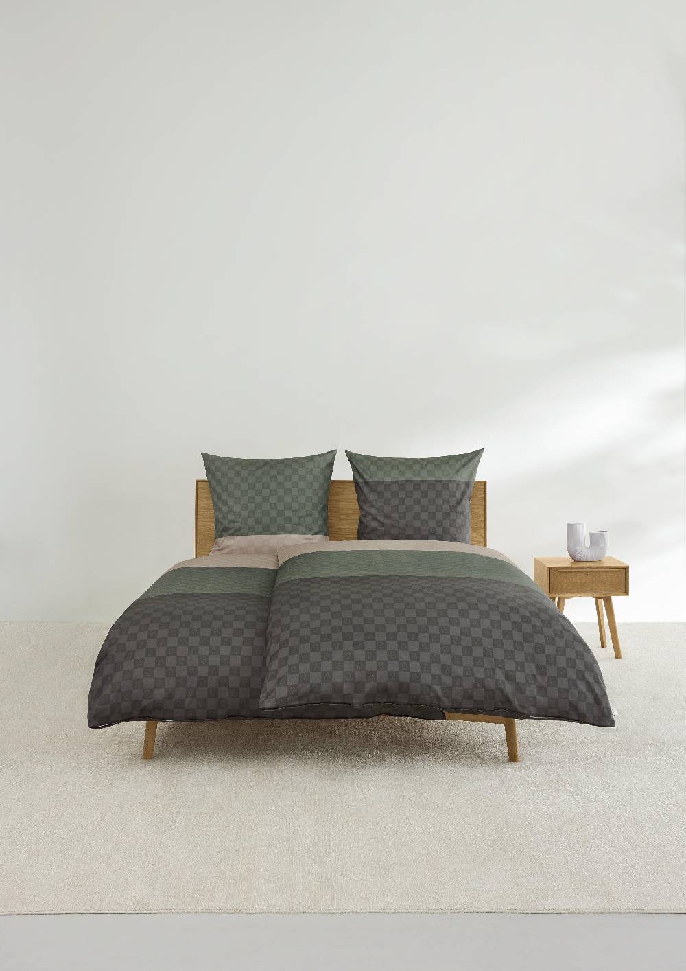 S.Oliver Bettwäsche Mit Colour Blocking Und Karos