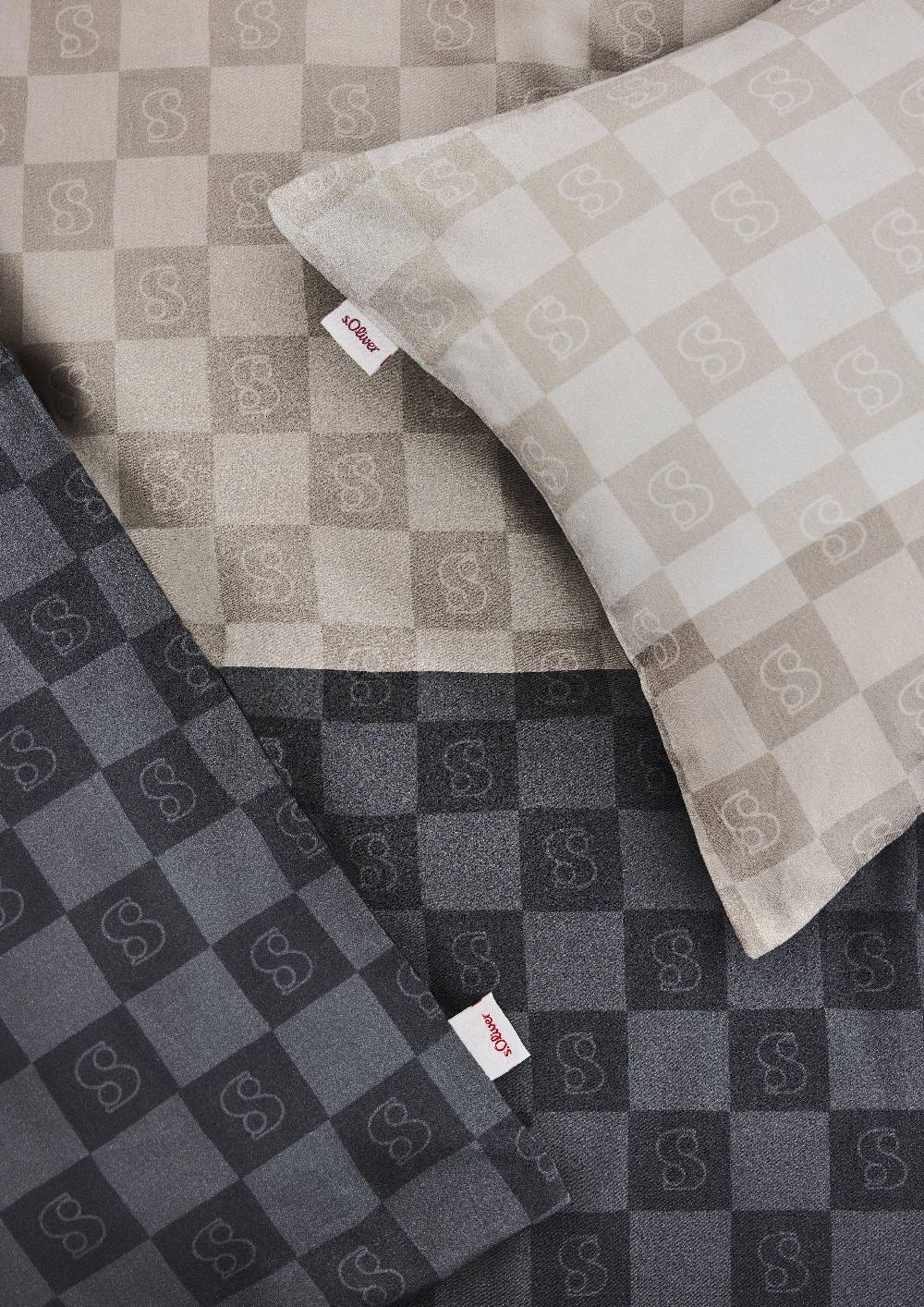 S.Oliver Bettwäsche Mit Colour Blocking Und Karos