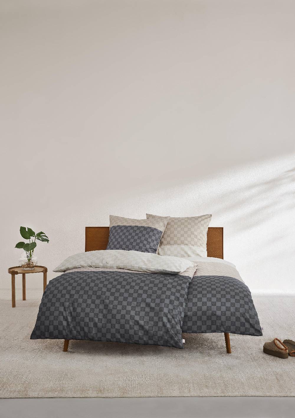 S.Oliver Bettwäsche Mit Colour Blocking Und Karos