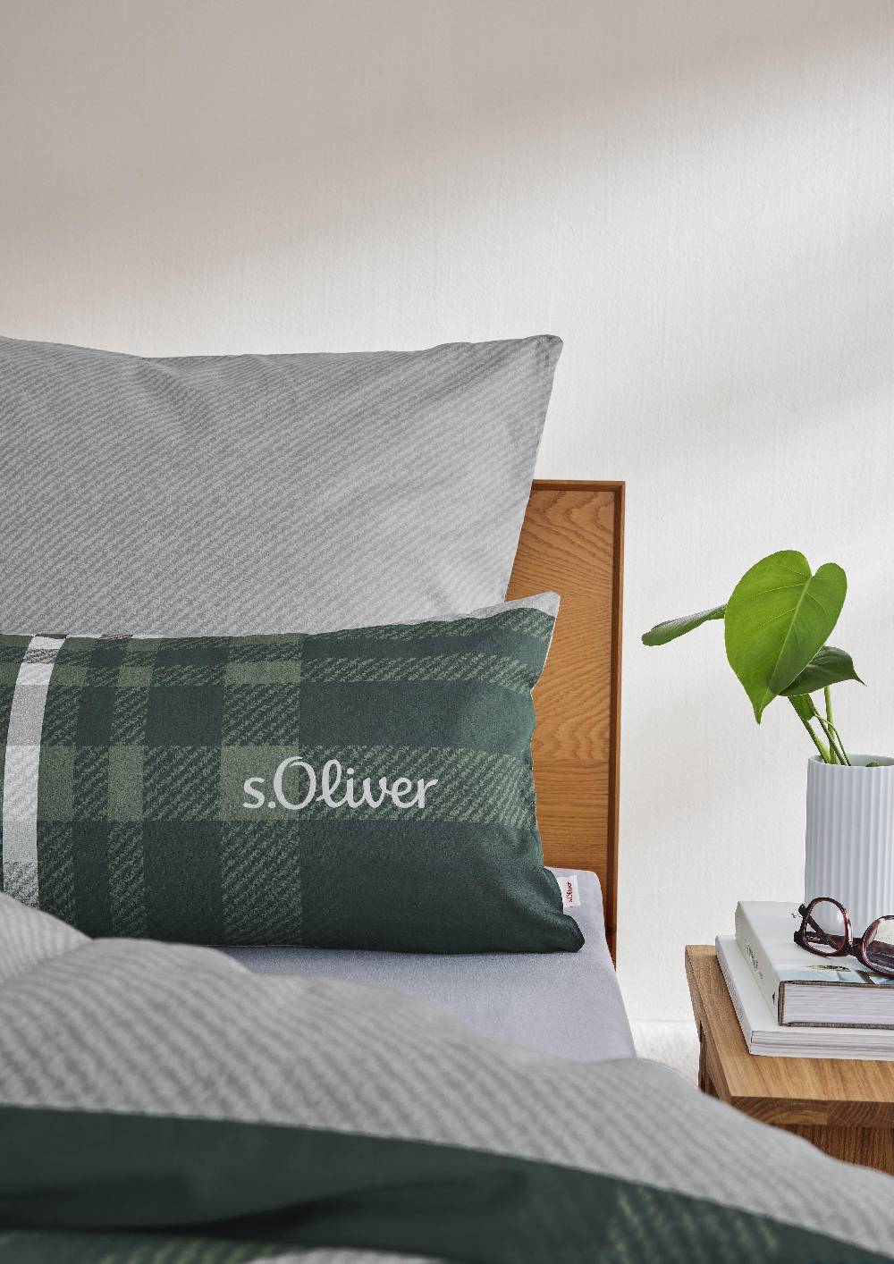 S.Oliver Bettwäsche Mit Karo-Details