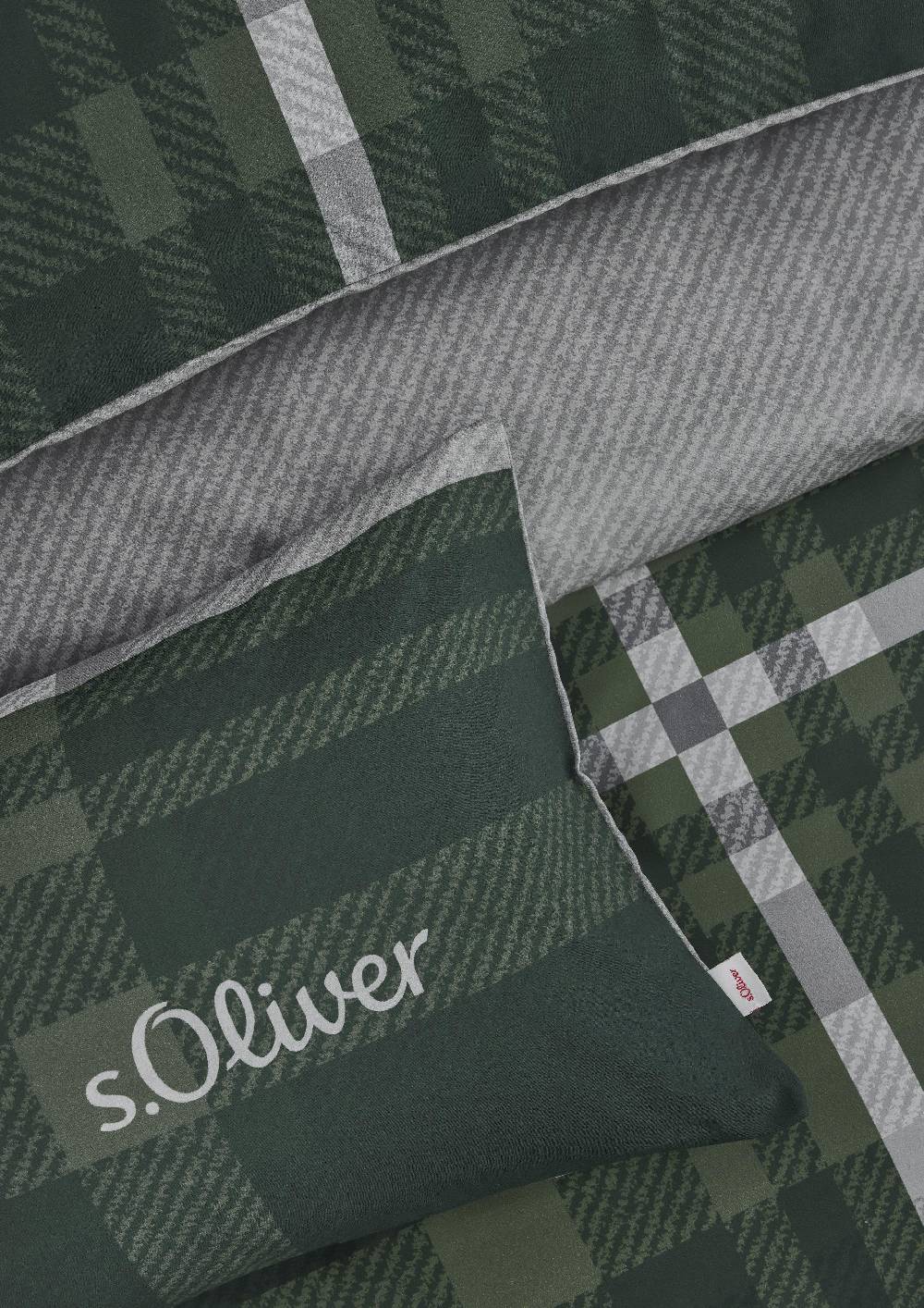 S.Oliver Bettwäsche Mit Karo-Details