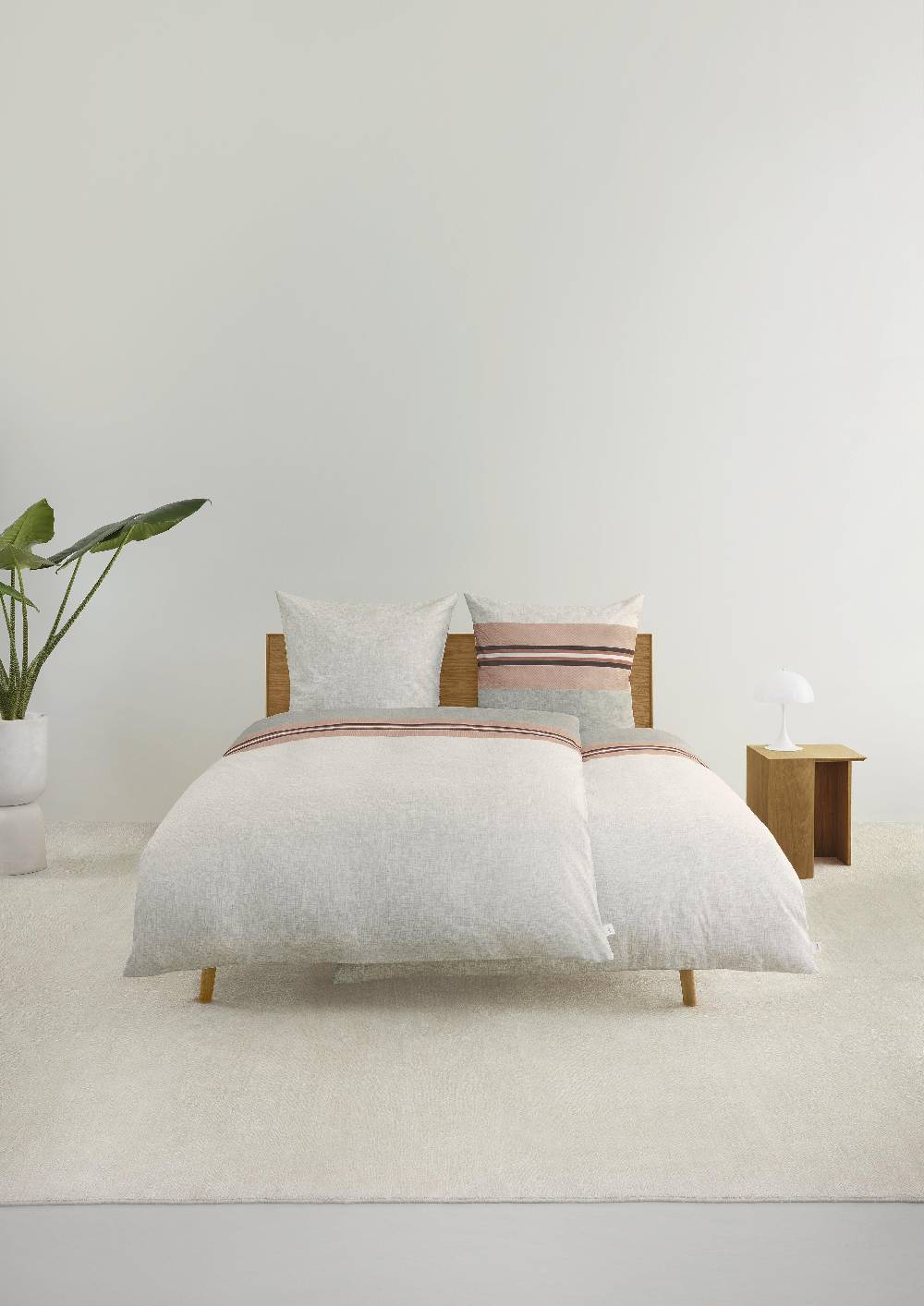 S.Oliver Bettwäsche Mit Streifen-Detail