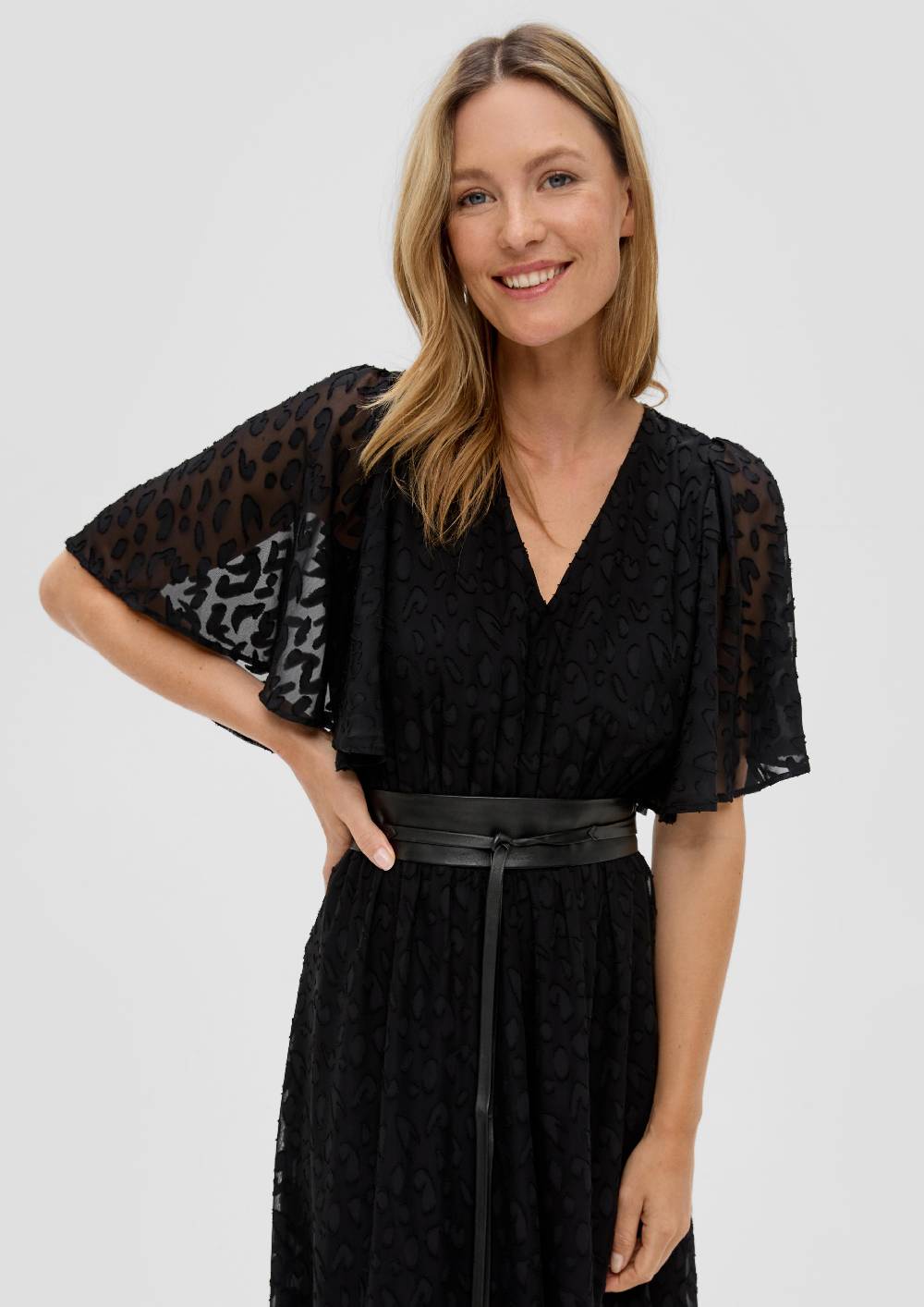 S.Oliver Bindegürtel Aus Leder