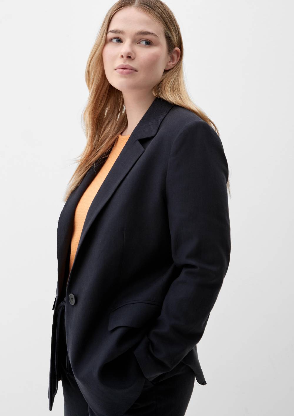 S.Oliver Blazer Aus Baumwollmix