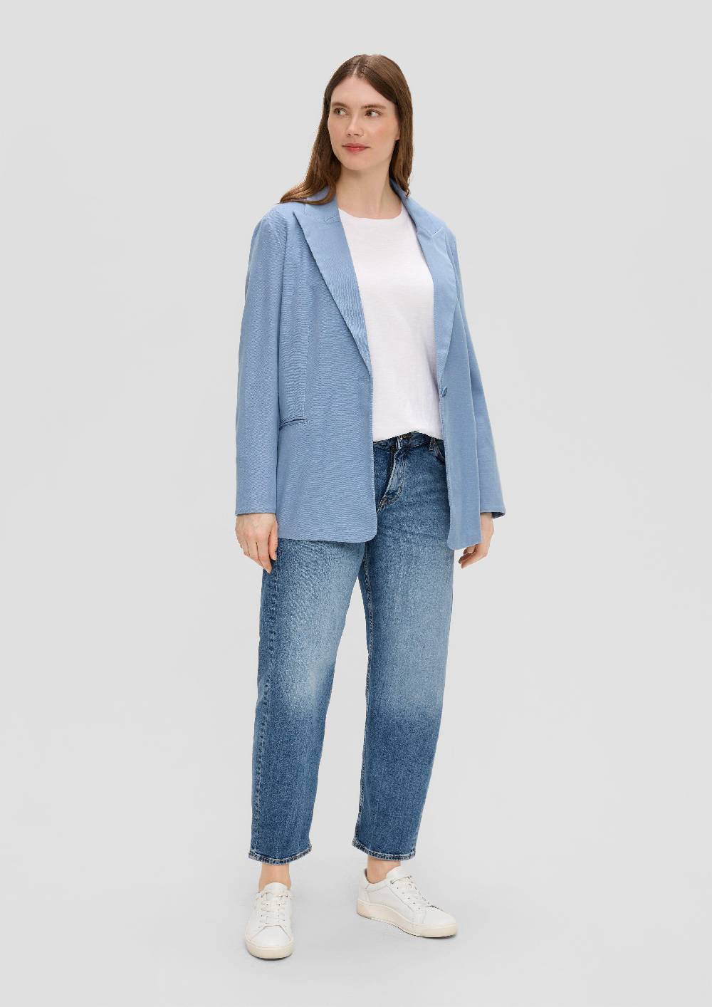 S.Oliver Blazer Aus Twill