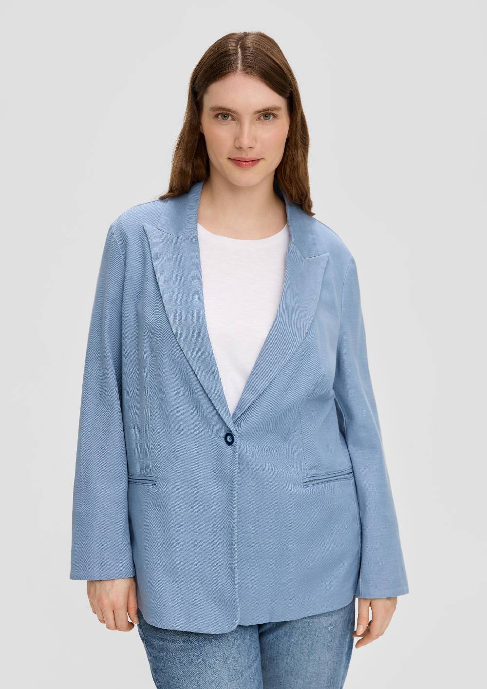 S.Oliver Blazer Aus Twill