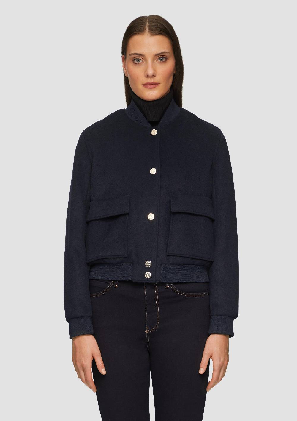 S.Oliver Blouson Aus Wollmix